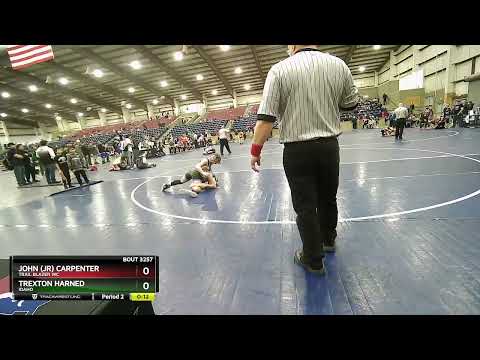 98 Lbs 3rd Place Match - Trexton Harned, Idaho Vs John (jr) Carpenter, Trail Blazer WC D440