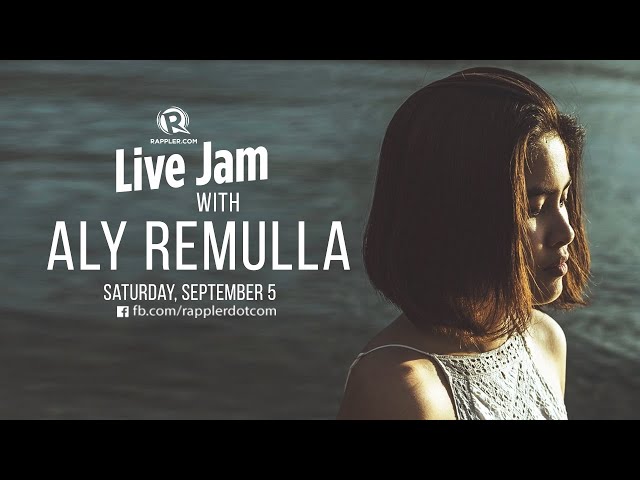 [WATCH] Rappler Live Jam: Aly Remulla