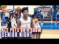 Ace Bailey Goes CRAZY On Senior Night McEachern Vs Marietta