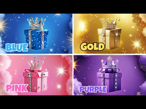 Choose Your Gift 4 🎁💗💛🌈 | Gift Box 4  - Choose One Gift | 4 giftbox 👑 #chooseyourgiftbox