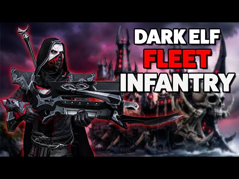 The ULTIMATE Dark Elf Faction: Black Sun Fleet INFANTRY [Warhammer 3 Mod Spotlight]