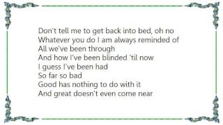 Leslie Mendelson - So Far So Bad Lyrics