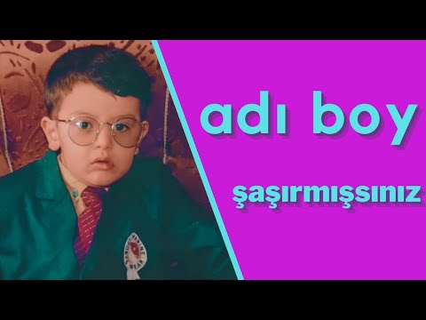 adı boy. - şaşırmışsınız