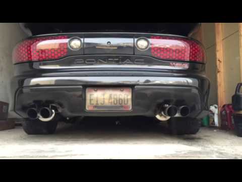 New hooker exhaust on F1a procharged Trans am