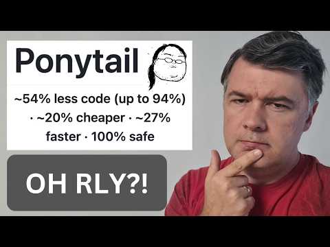 I Tried Ponytail AI Skill: Shorter/Better/Cheaper Code?