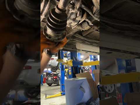 How to remove an inner C/V joint.