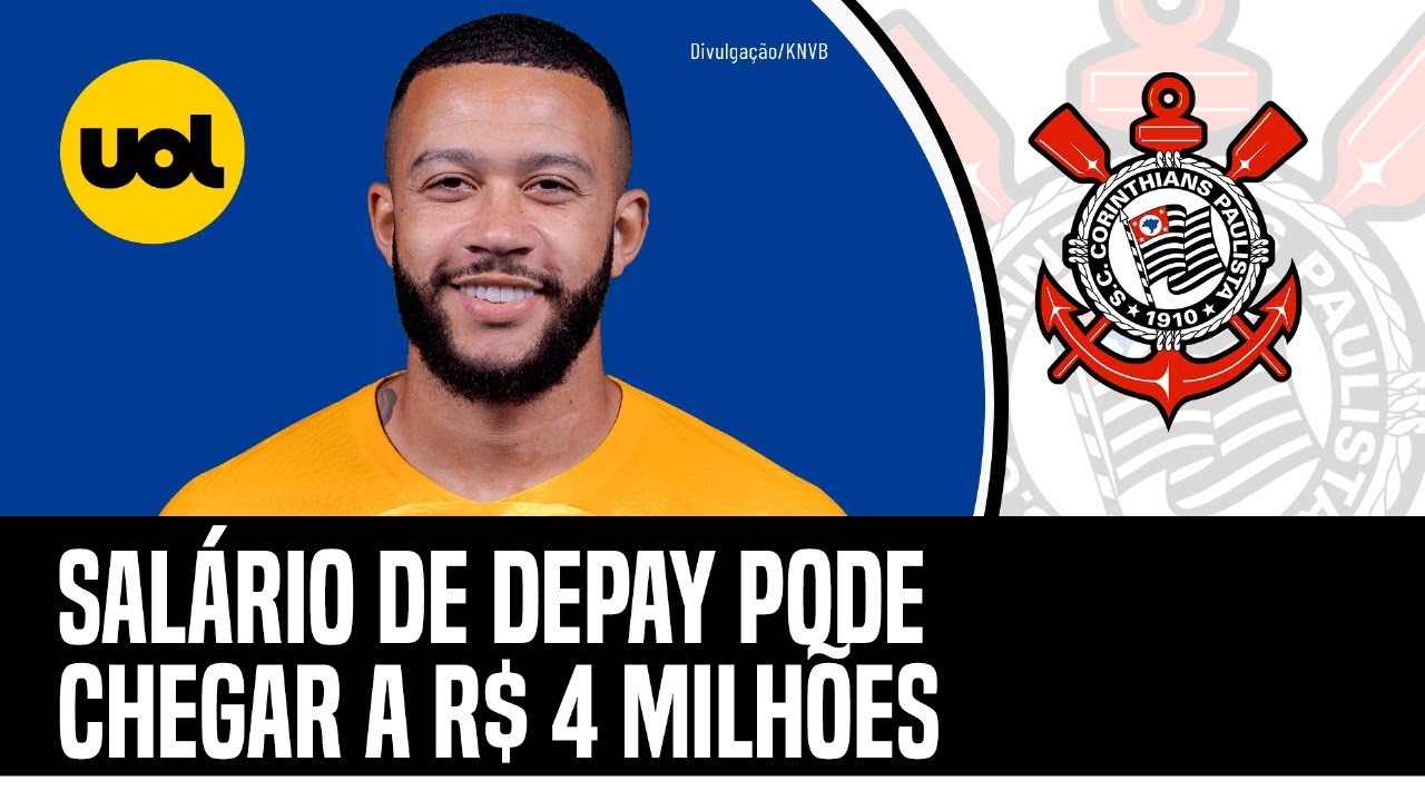 MEMPHIS DEPAY: SALÁRIO DO HOLANDÊS NO CORINTHIANS PODE CHEGAR A R$ 4 MILHÕES