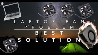 FIX for Dell, HP, Lenovo laptop fan problem. Fan always on and loud.