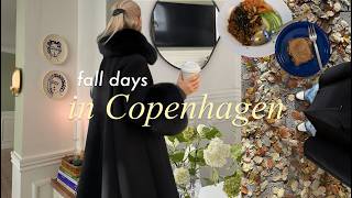 my life in Copenhagen | cozy october days, home updates & favorite restaurants