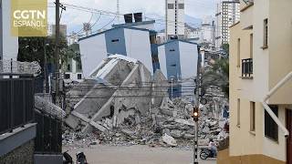 A 287 aumenta la cifra de muertos por el sismo en Colombia