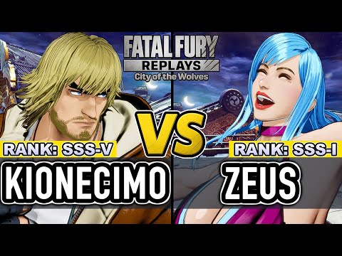 FF COTW ▰ KIONECIMO (Ken) vs ZEUS (B.Jenet) ▰ Fatal Fury CotW High Level Gameplay