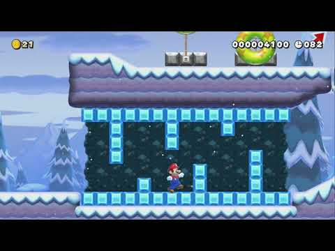 Arctic Blitz [v2] by SilentTron - Super Mario Maker 2 - No Commentary 1bv