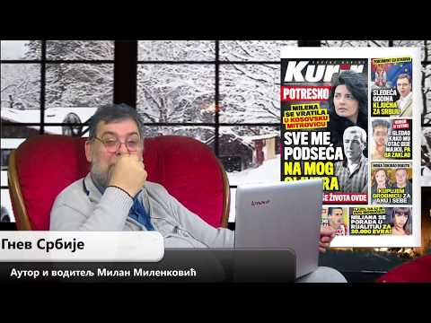 Gnev Srbije 22.01.2018. - MILAN MILENKOVIĆ (uživo) (video)