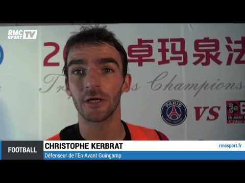 Football / Kerbrat : "Tout faire pour remporter le match" 01/08