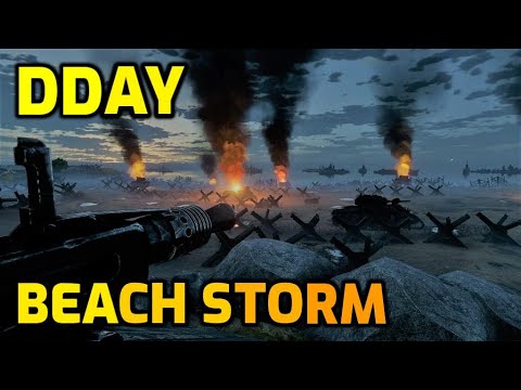 America Attacks! - DDAY Normandy Invasion - Enlisted Gameplay HD