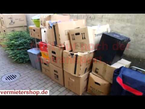 Zwangsräumung einer Mietbetrüger-Familie - Impressionen - Doku-Satire - vermietershop.de