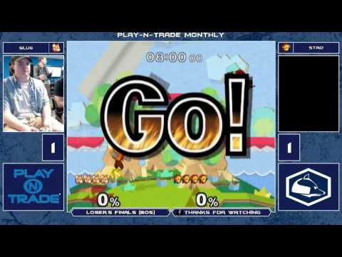 PlayNTrade Monthly 2 Melee Singles - Stro (Link) vs Slug (Fox) - Loser's Finals