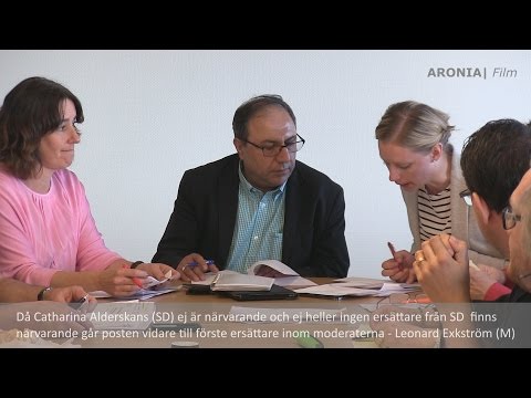 2015-04-27 Kultur- och Fritidsnämnden - Moderat ersätter Sverigedemokrat