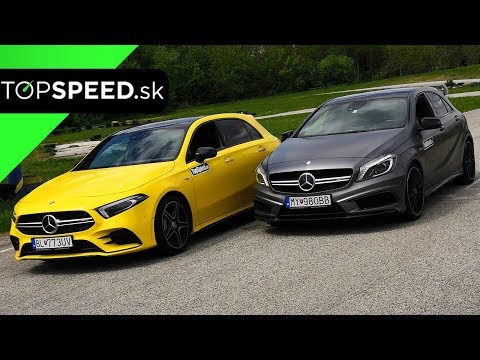 Mercedes AMG A35 vs A45 AMG - Maroš ČABÁK vs Ivan JAKEŠ TOPSPEED.sk obrazok