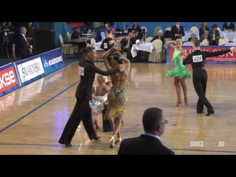 Anatoly Skvortsov - Ekaterina Borisova, RUS, 1/4 Cha-Cha-Cha