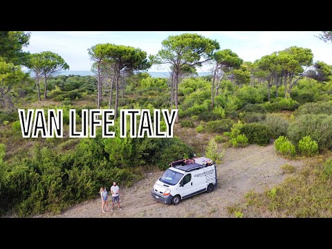 Worldwide Overlanders explore ITALY with a SELF BUILD VAN / Back on the Road MARCHE-ABRUZZO-PUGLIA