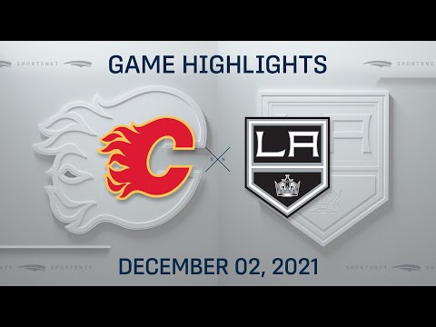 NHL Highlights | Flames vs. Kings - Dec 2, 2021