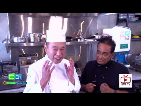Japanese Tempura Roll  with chef Tomi & Chef happyK @ Sri Lanka Mornign Show