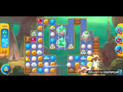 fishdom gameplay / level 7296 / It is like the ads? / thank you 피쉬돔 / 모바일 게임 / 중독성 있는 게임 / 구독 좋아요