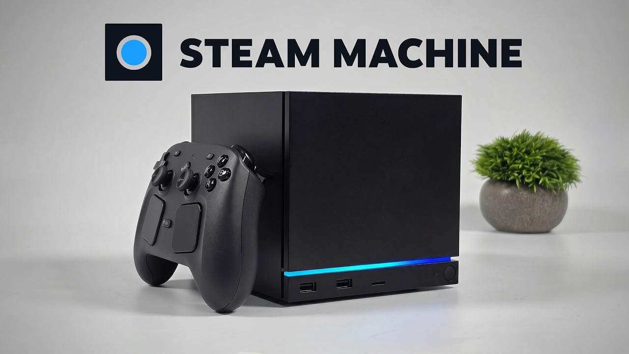 ETA PRIME hands-on with the Steam Machine cube
