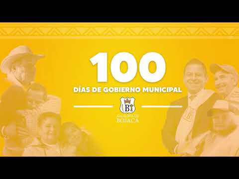 100 días de gestión, Secretaría de Servicios Públicos. Alcaldía de Bojacá.