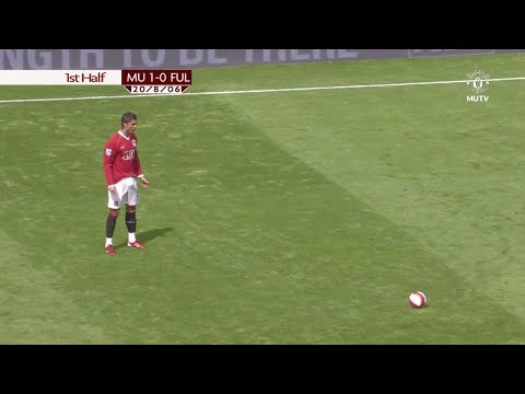 Cristiano Ronaldo vs Fulham Home HD 720p (20/08/2006)