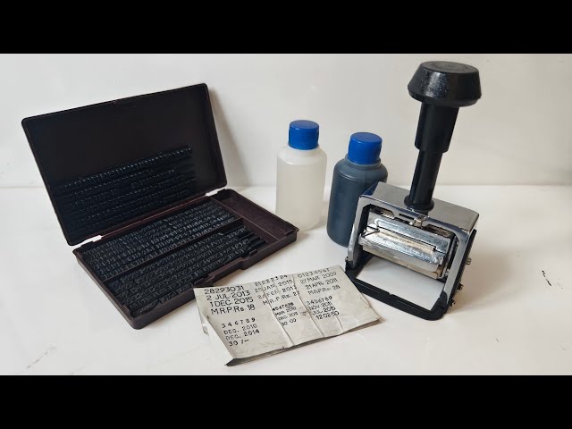 Hand Stamping System - Hand Operated Batch Printing Machine ...