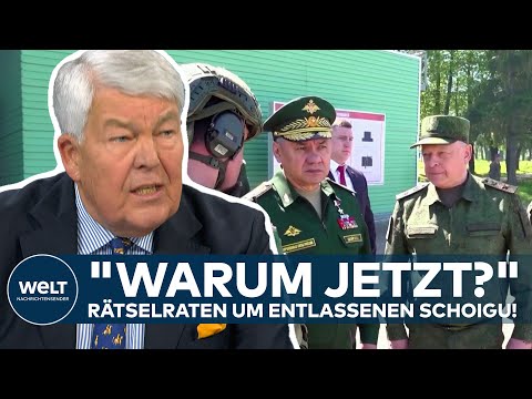 PUTINS KRIEG: "Im Augenblick sieht es für die Russen sehr gut aus!" Frontlage und Schoigu-Entlassung