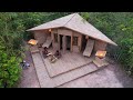 19Day Building A Vision Bamboo Villa Use Ancient Tools