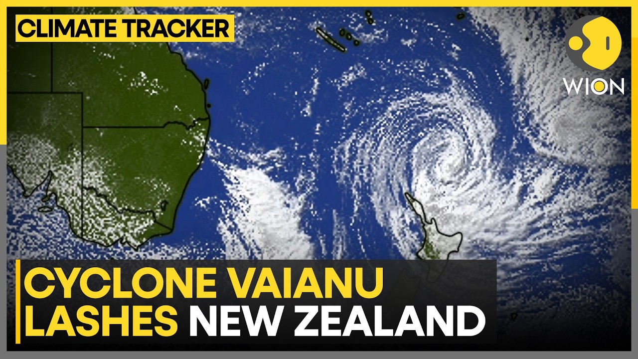 Cyclone Vaianu Slams New Zealand Triggering Floods And Evacuations | WION Climate Tracker