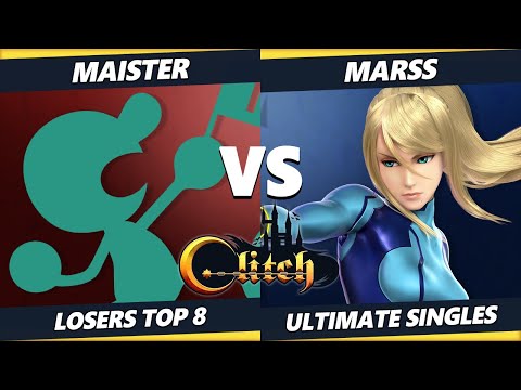 Glitch Konami Code Top 8 - Maister (Game & Watch) Vs. Marss (ZSS) Smash Ultimate Tournament