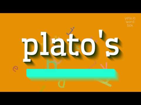 PLATO'S - HOW TO PRONOUNCE IT? #plato's