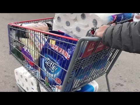 COVID-19 fears prompt many to stock up on supplies