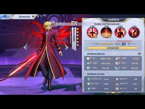 UP SKILL COSMOS E DICAS SOBRE ALONE - SAINT SEIYA AWAKENING