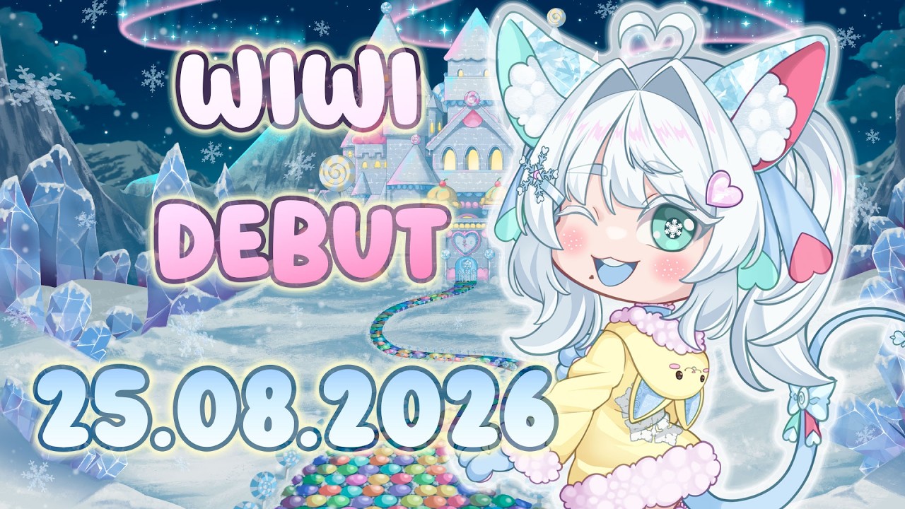 ❄️🧭 WIWI DEBUT ANNOUNCEMENT | 25.08.2026 🧭❄️ #vtuber #debut #debutvtuber