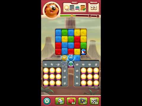 Toon Blast Level 2796 - NO BOOSTERS 🐻🐺🐱 | SKILLGAMING ✔️