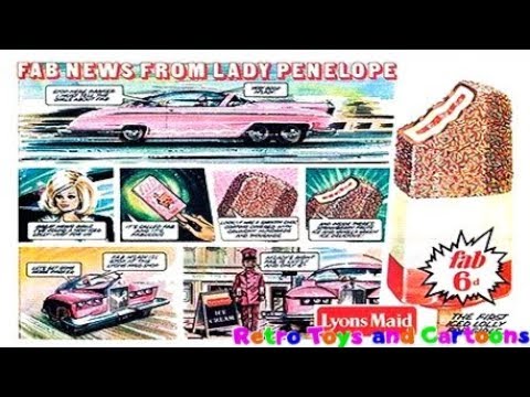 Thunderbirds Lady Penelope Fab Lyons Maid Commercial Retro Toys and Cartoons