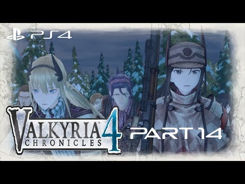 Valkyria Chronicles 4 #14. Marching in the Snow [Japanese Dub]