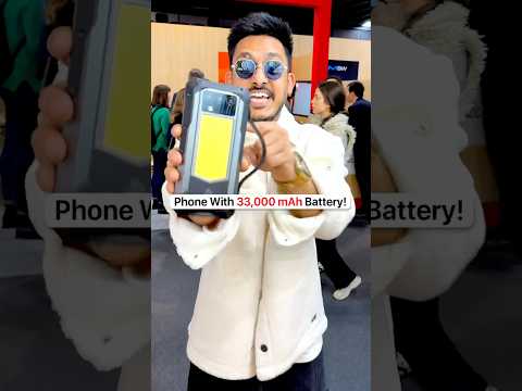 The Phone With 33000 mAh Battery Only! 🔋🔋