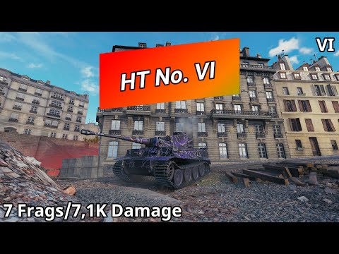 Heavy Tank No. VI (7 Frags/7,1K Damage) | World of Tanks