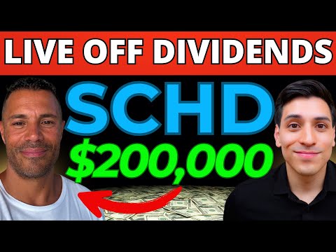 He's RETIRING Off SCHD & Invested $200,000 to Live Off Dividends FOREVER!