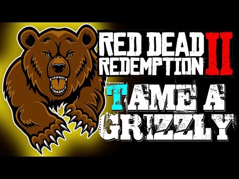 RDR2 ONLINE MY PET GRIZZLY - HOW TO TRAIN A BEAR!!!
