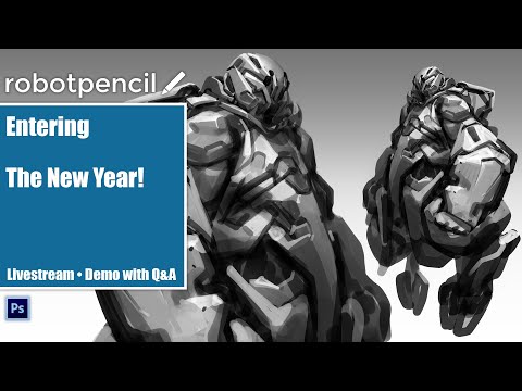 Robotpencil Stream 40 - Entering the New Year!