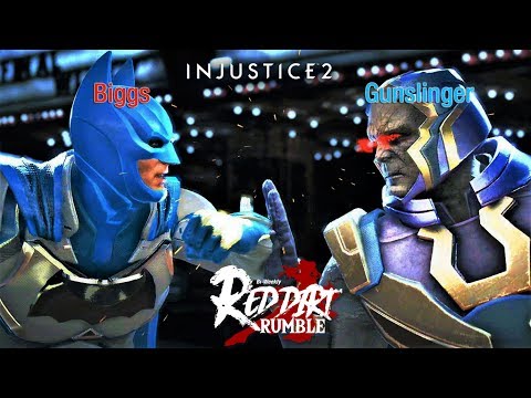 Red Dirt Rumble! #1 - INJUSTICE 2 - WINNERS FINALS - Biggs (Batman) vs. Gunslinger (Darkseid)