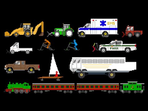 Winter Vehicles 2 - The Kids' Picture Show